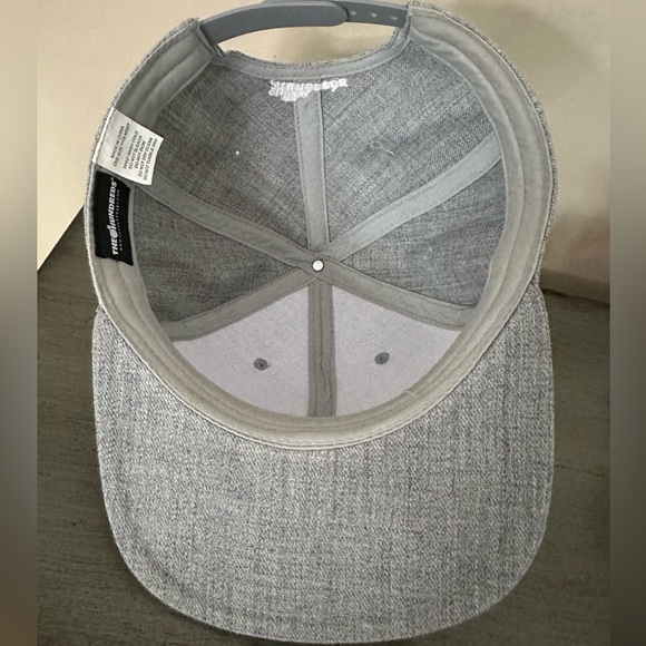 The Hundreds Gray Cap-Baseball Hat with Rose Embroidery, Adjustable, NWOT - Picture 5 of 7
